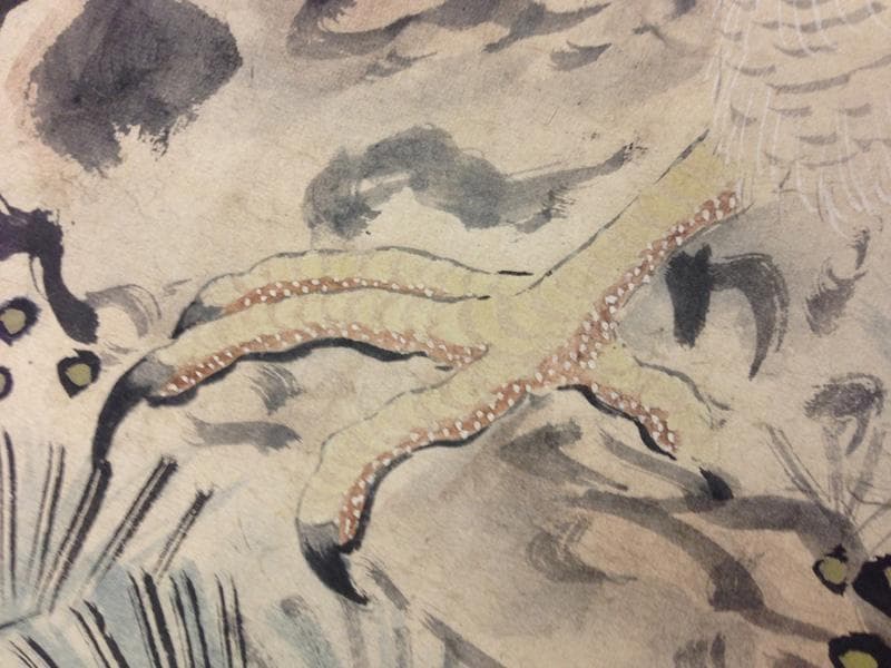 ★古美術！　小野雲鵬 松鷹図