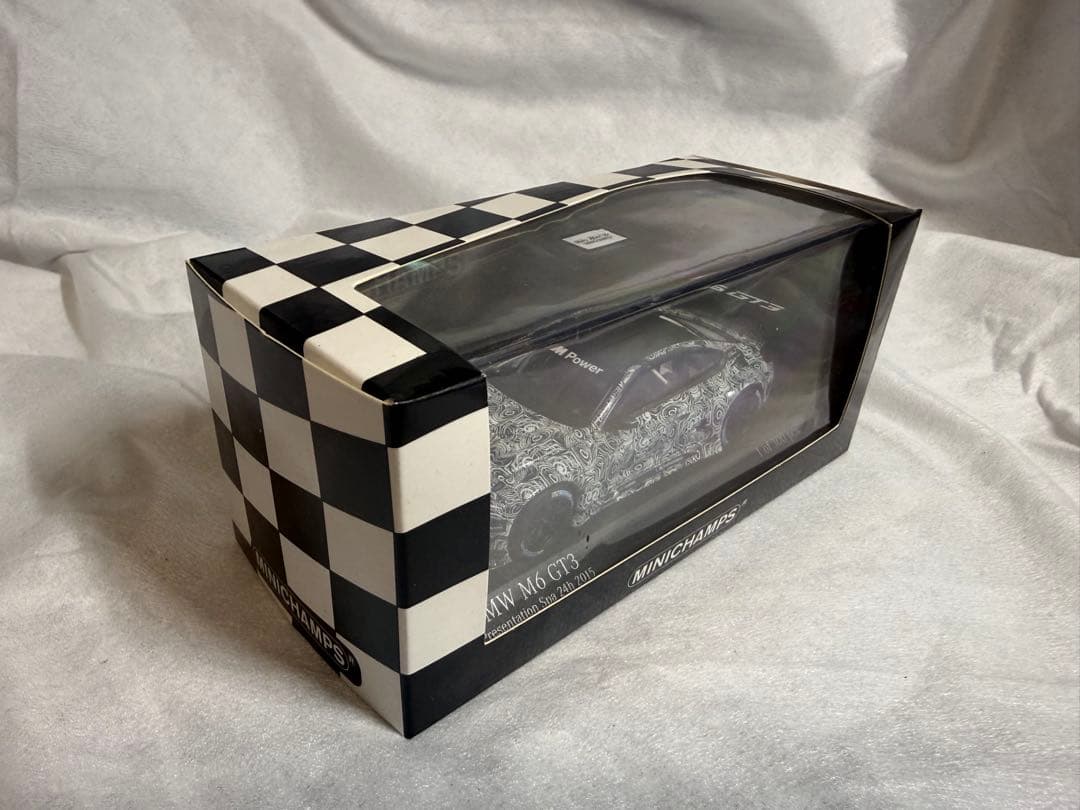ミニカー MINICHAMPS  M6 GT3 Spa 24h 2015 1/43