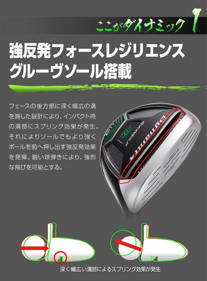 ★最強UTが2本選べて超激安！ダイナミクス 適合限界強反発UT2本セット