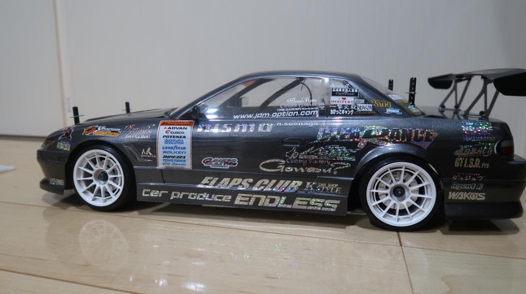 ラジコン ヨコモ ドリフトパッケージ D1 S13 シルビア