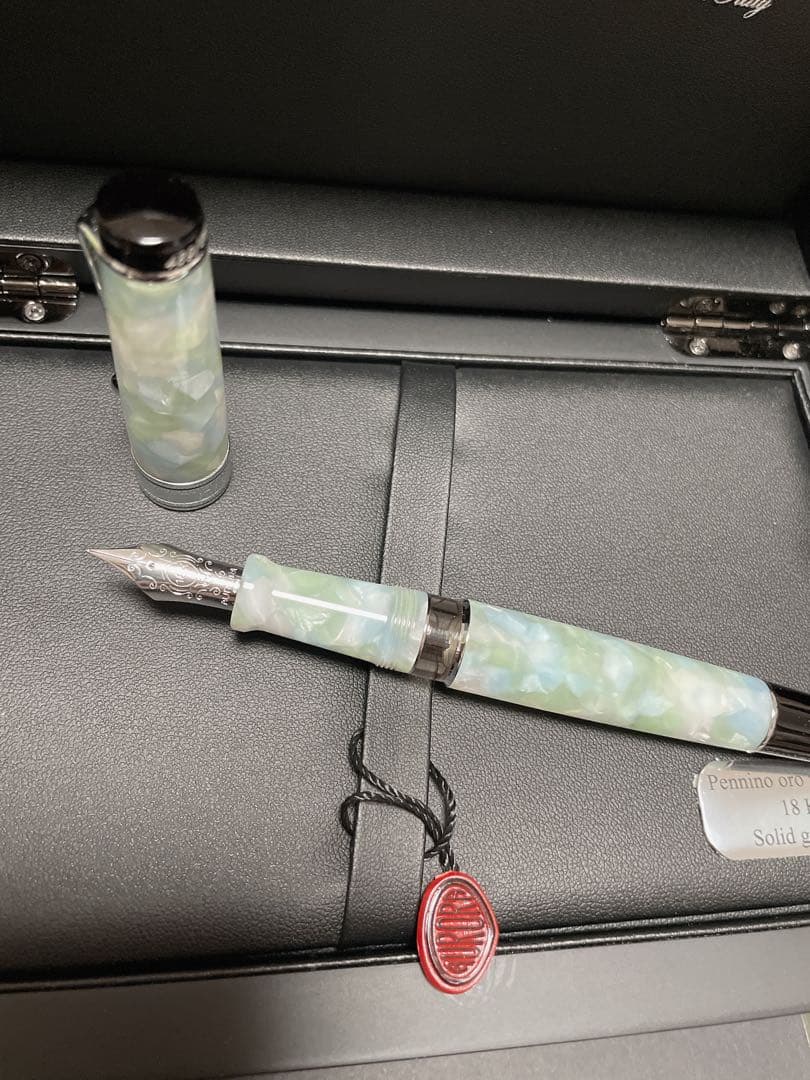 更に万年筆のみお値下げ!!アウロラAURORAOPTIM限定86ルーチェヴェルデ
