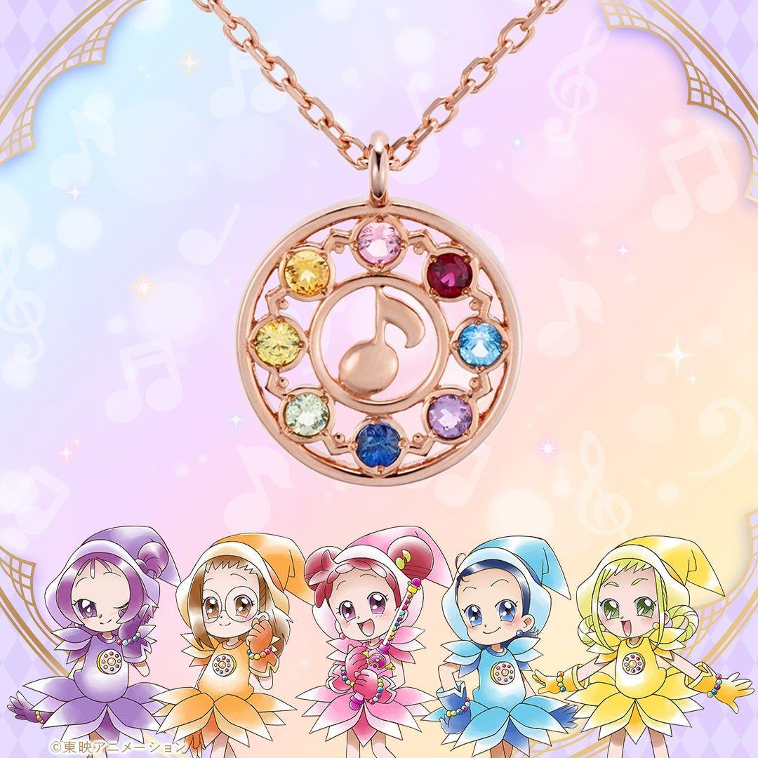 U-TREASURE おジャ魔女どれみ 音符デザイン ネックレス