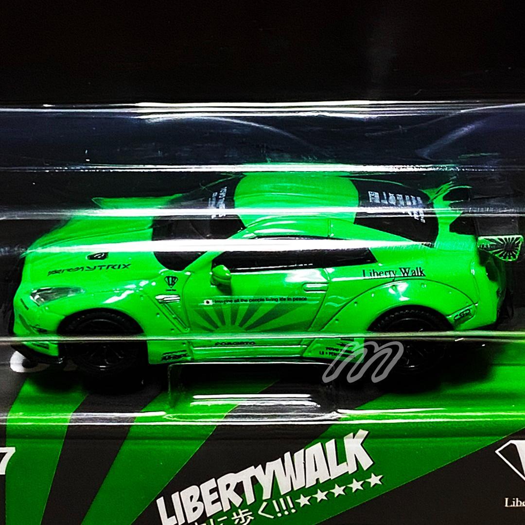 MINI GT LB★Works NISSAN GT-R Light Green