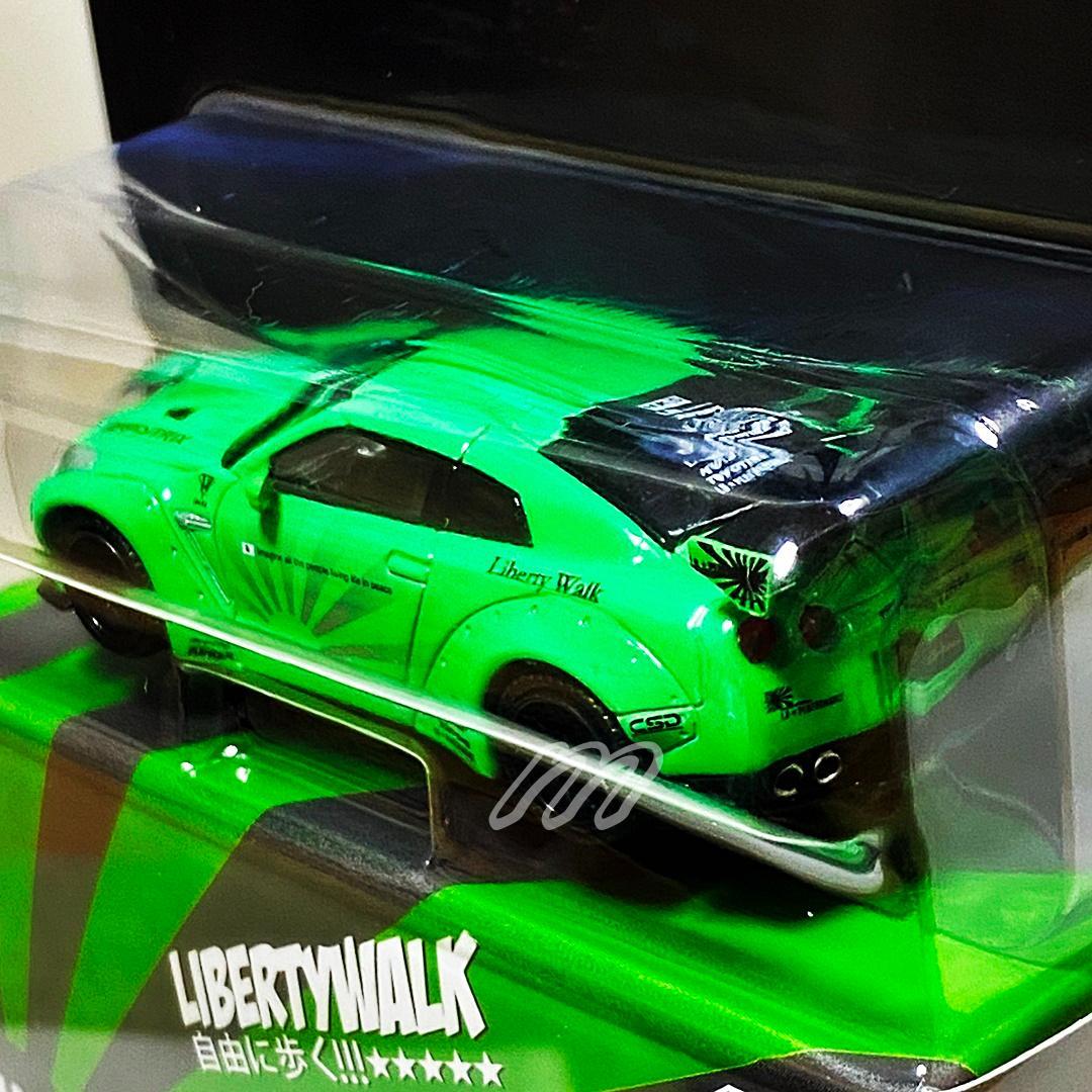 MINI GT LB★Works NISSAN GT-R Light Green