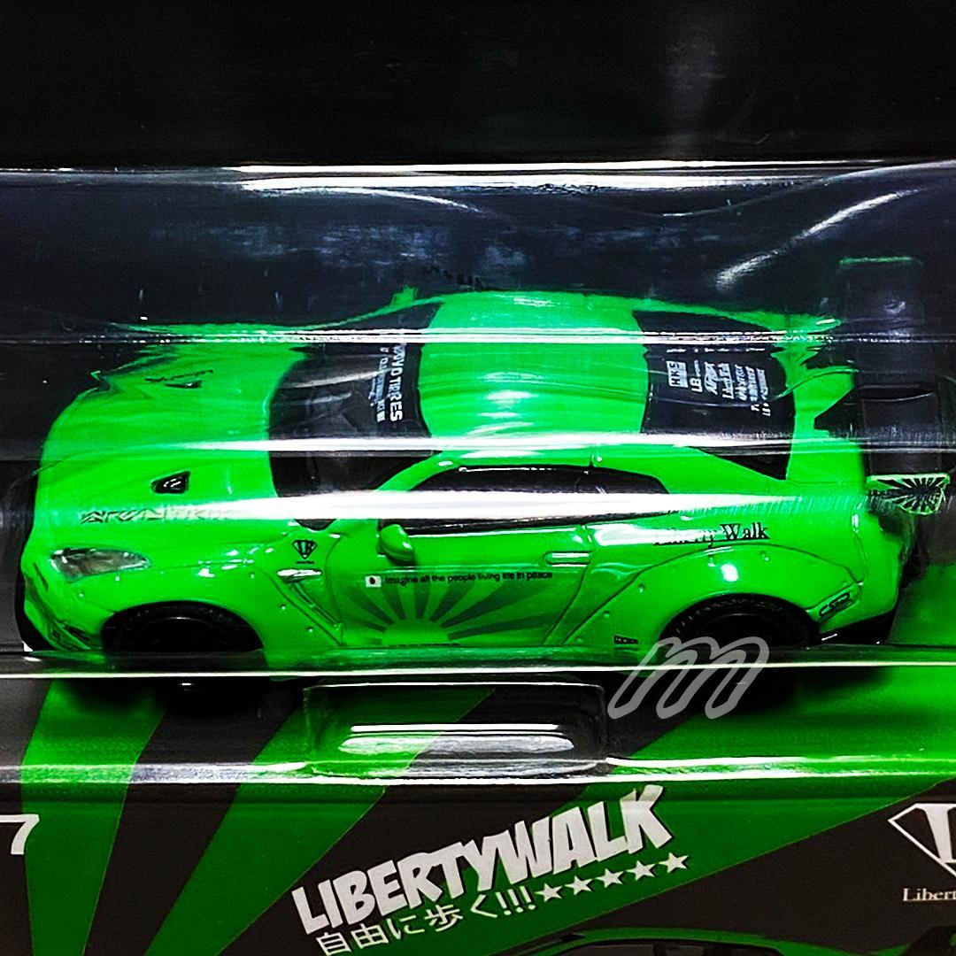 MINI GT LB★Works NISSAN GT-R Light Green