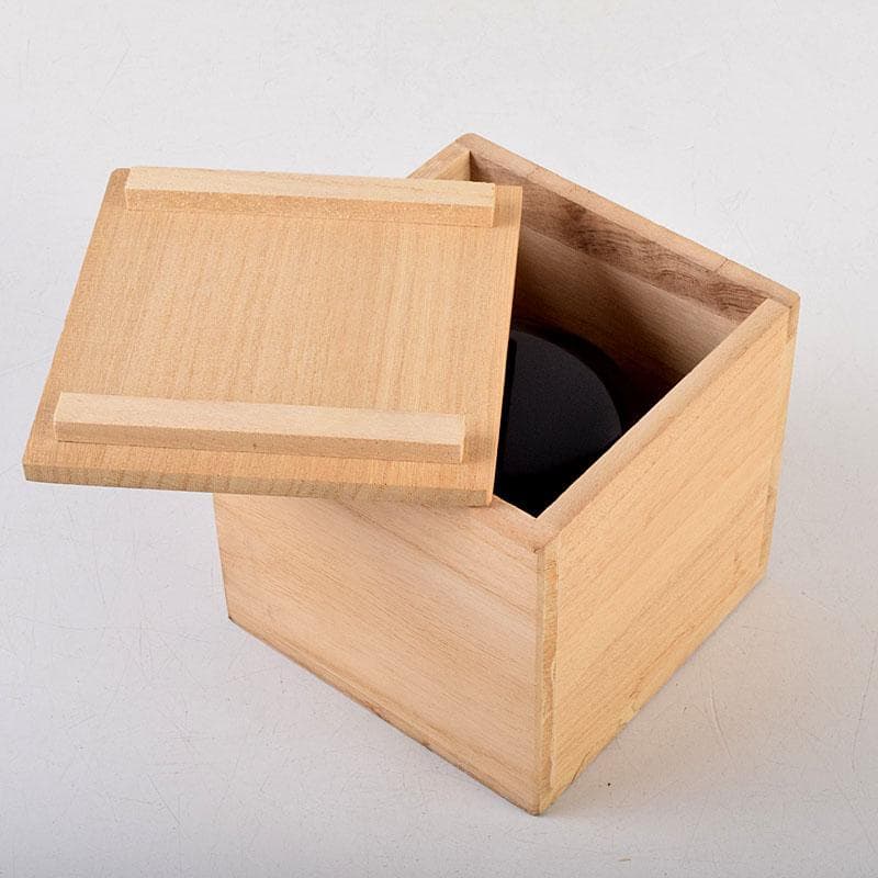 茶道具　黒漆　茶器　時代箱　V　8814