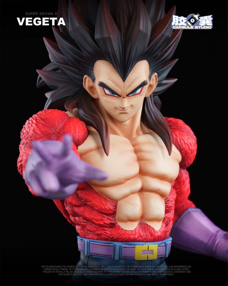 ベジータ　スーパーサイヤ人4　フィギュア　ドラゴンボール　ガレージキット