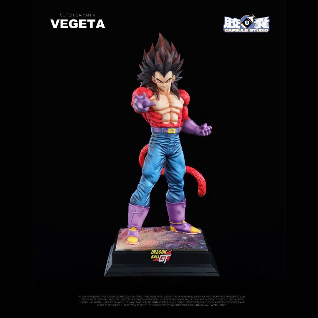 ベジータ　スーパーサイヤ人4　フィギュア　ドラゴンボール　ガレージキット