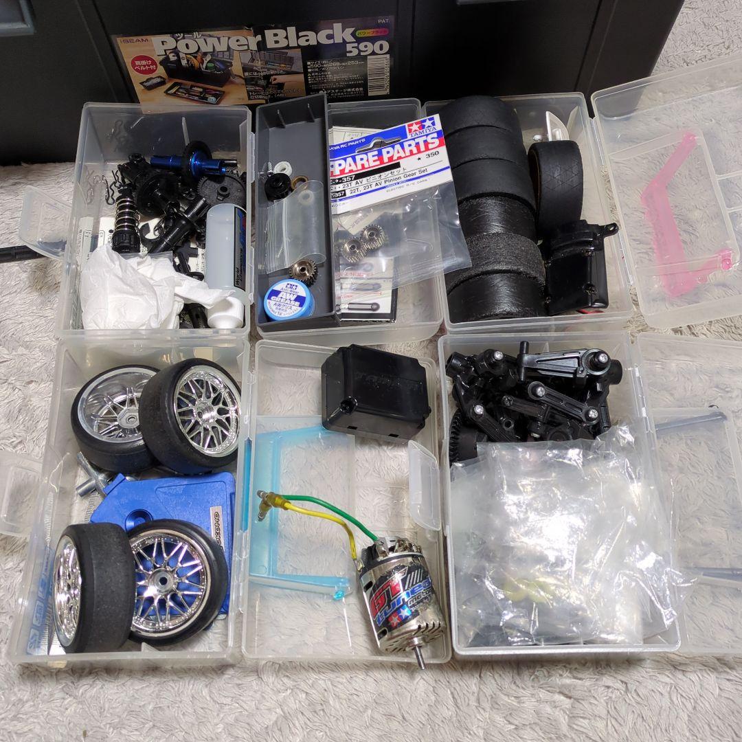 タミヤ TT02 2駆ドリコンバージョンキット RX-7 グレー 1/