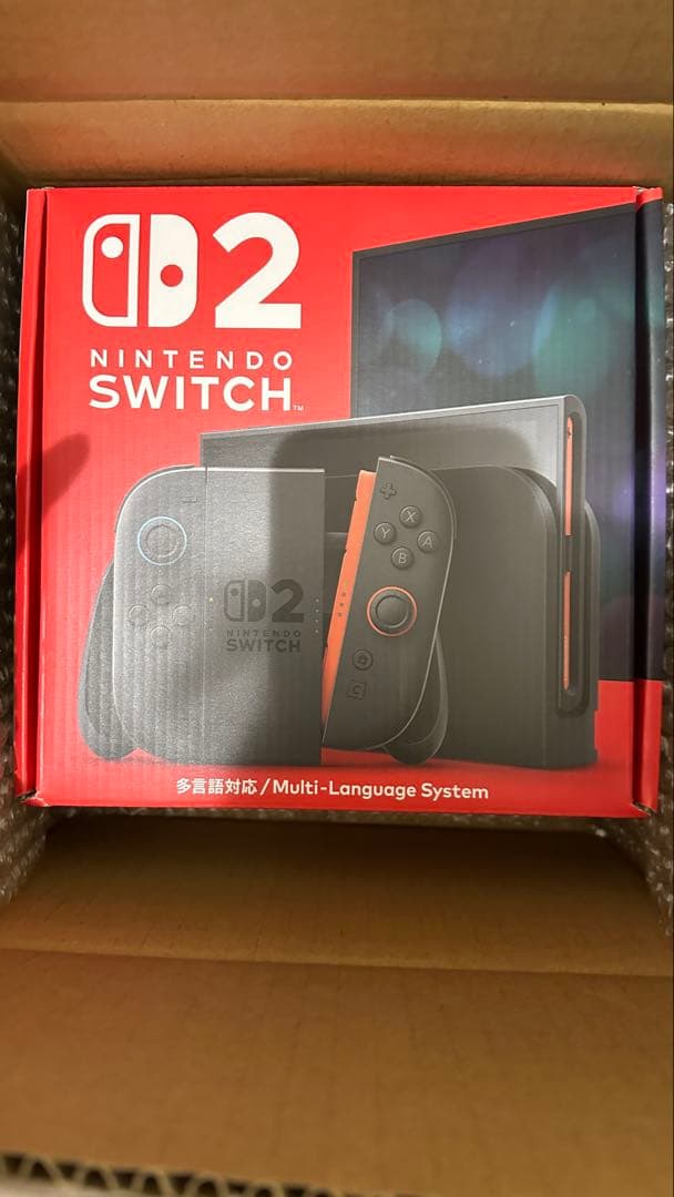 Nintendo Switch 2 本体（多言語対応） 新品 未使 国内購入品