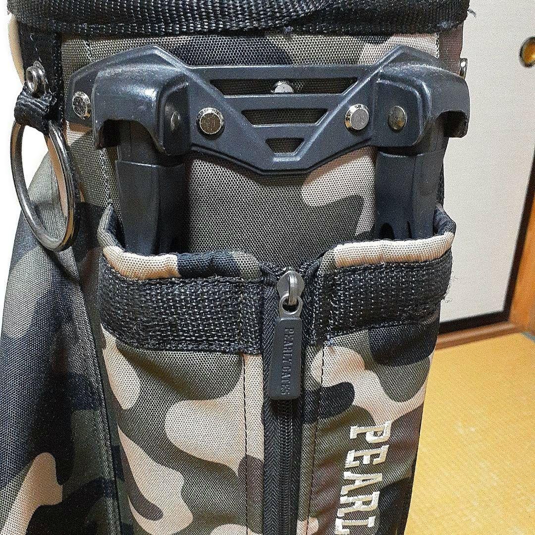 国内正規品　パーリーゲイツ　キャディバッグ　カモ柄 　スタンド式