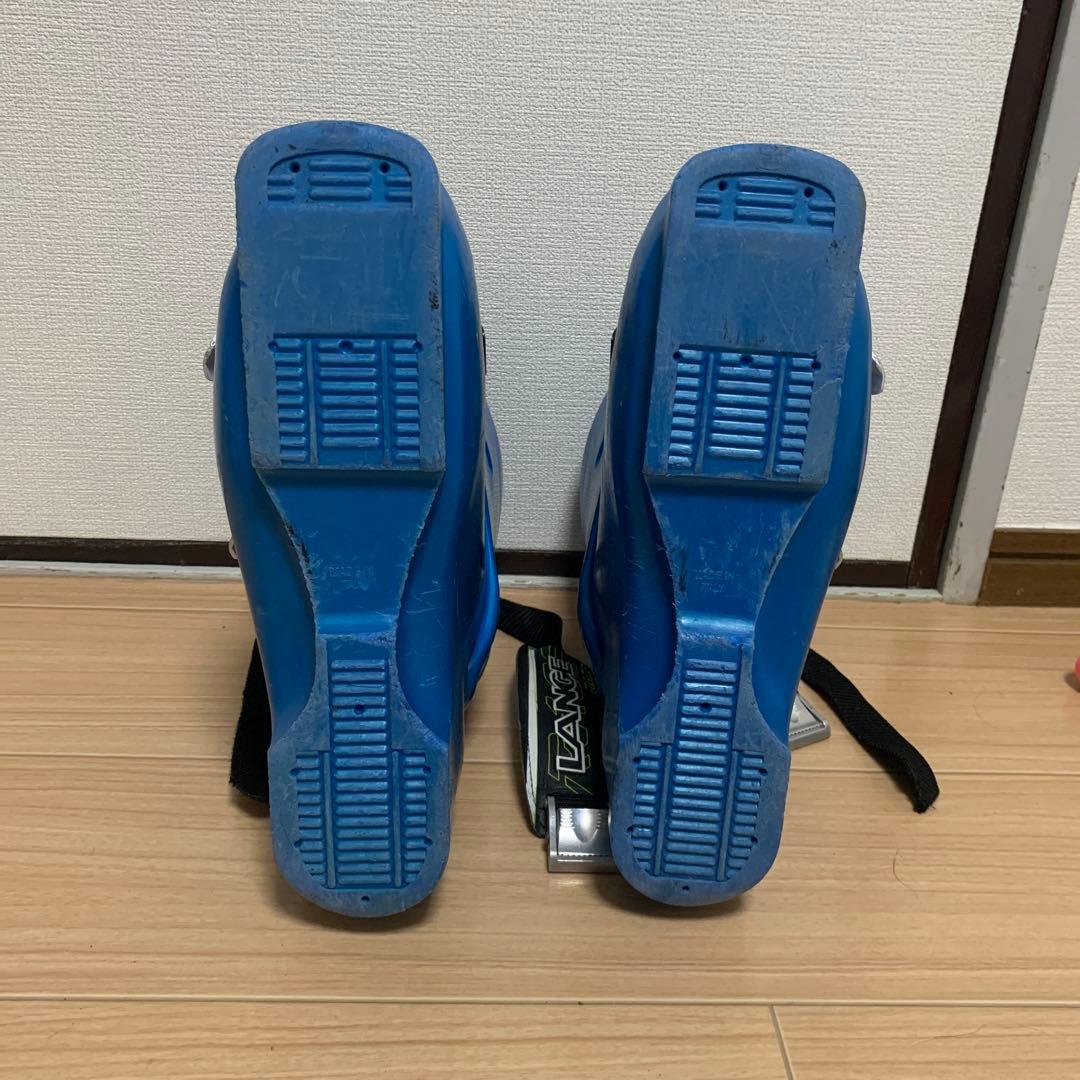 LANGE スキー靴 青