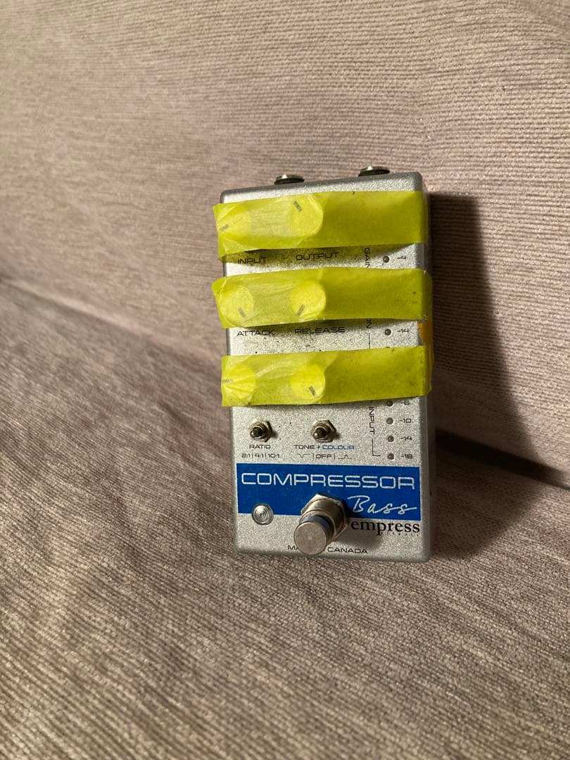 【最安】Empress Effects Bass Compressor シルバー