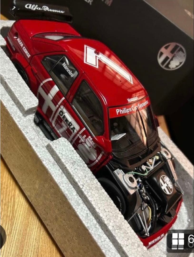 オートアート1/18 アルファロメオ 155 V6 Ti DTM 1993#7