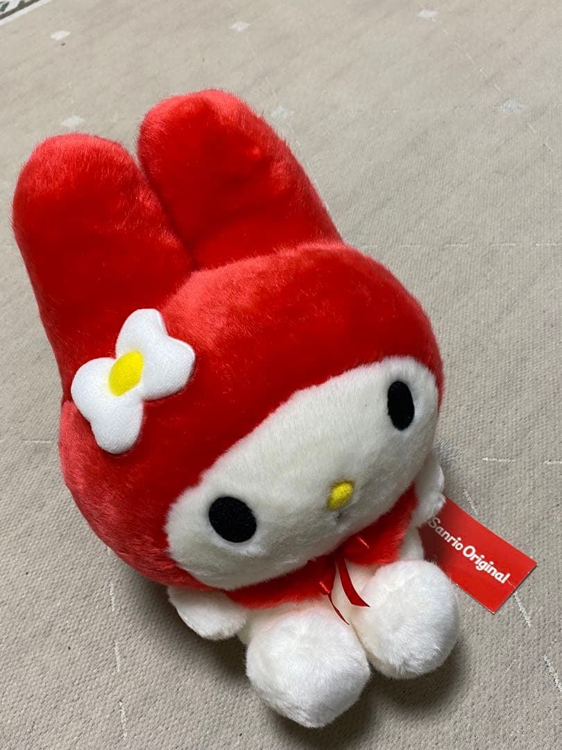 マイメロディ　ぬいぐるみ　2007年　S 赤　ずきん　赤ずきん　レトロ
