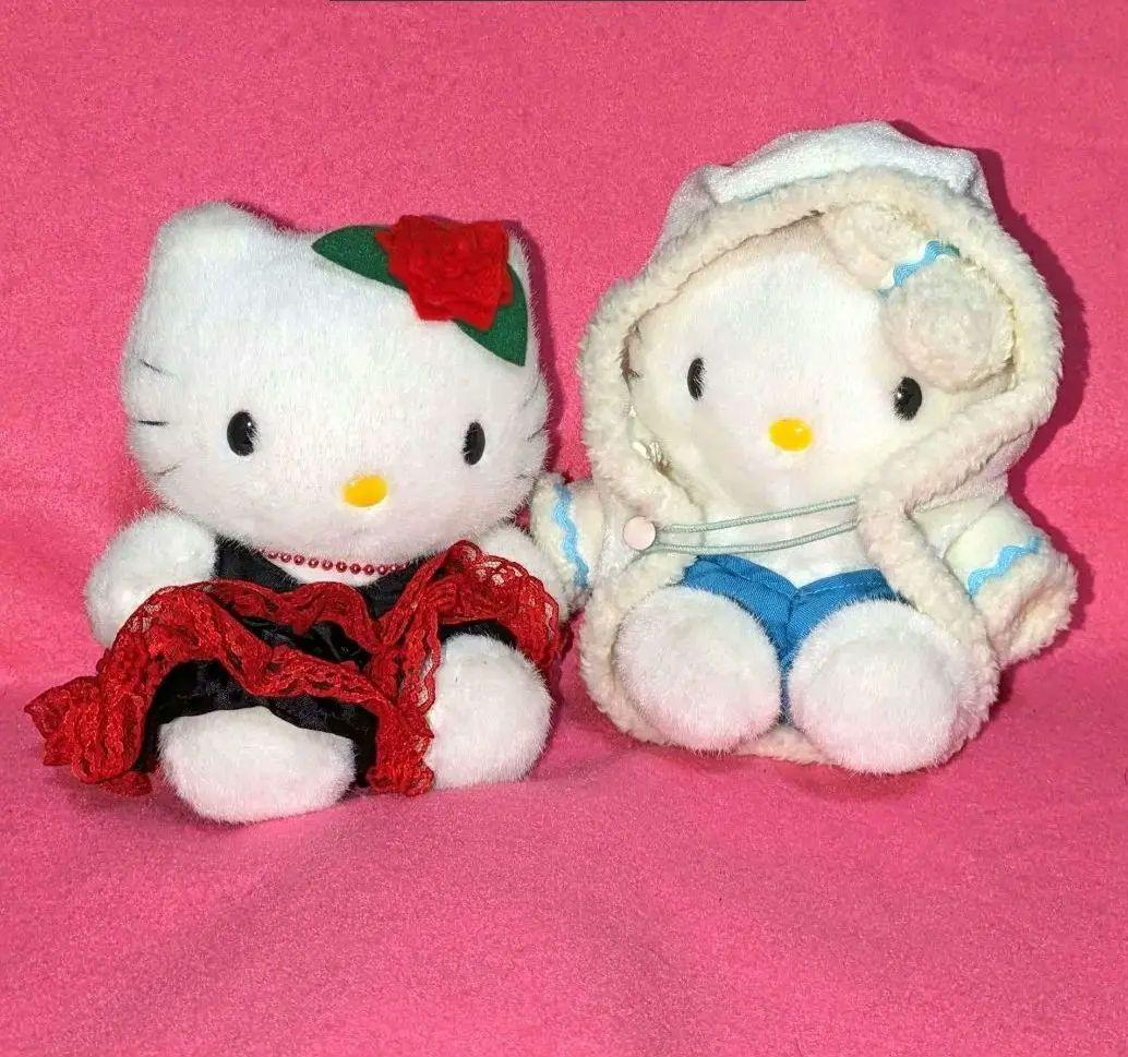 ♡超激レア♡サンリオ♡ハローキティ♡超激レトロ♡ぬいぐるみМサイズ♡まとめ売り♡