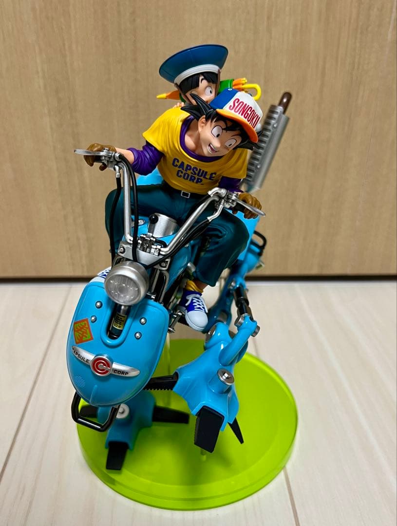 s*u様 ドラゴンボールZ 孫悟空＆悟飯＆二足歩行ロボット　デスクトップリアルマ