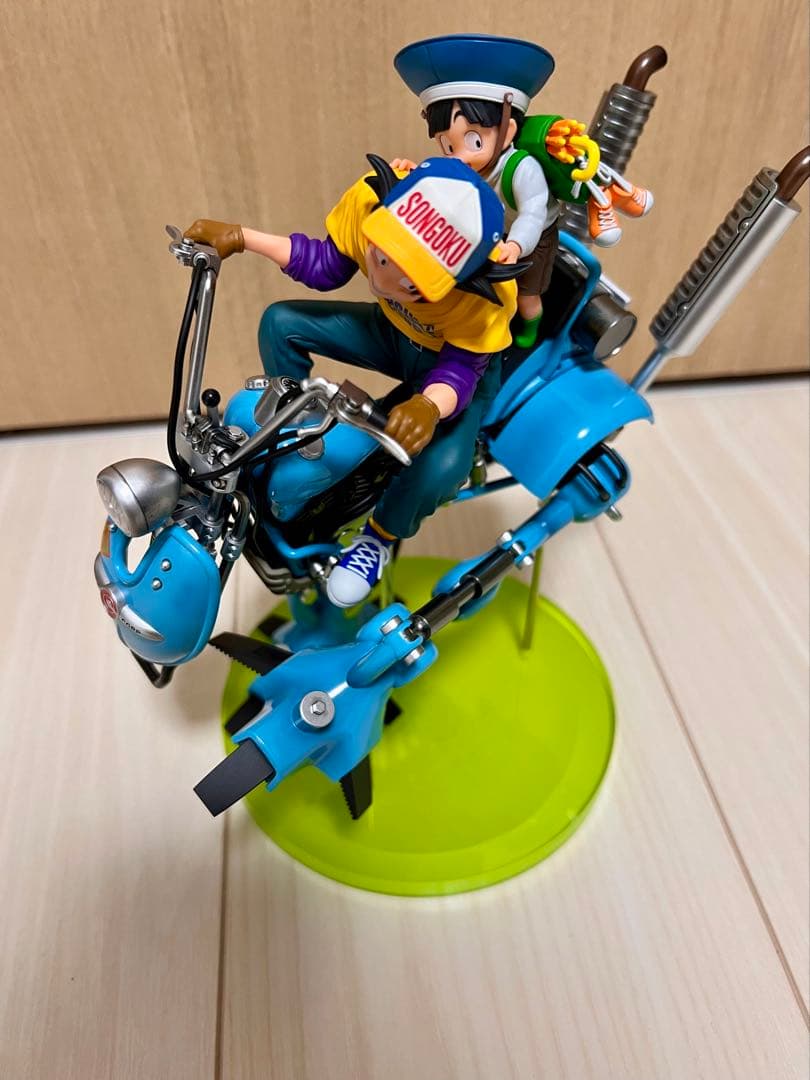 s*u様 ドラゴンボールZ 孫悟空＆悟飯＆二足歩行ロボット　デスクトップリアルマ