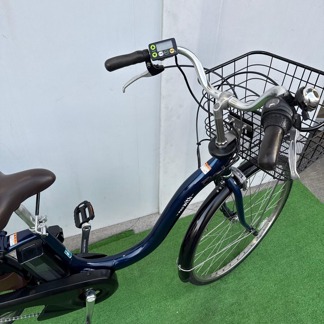YAMAHAヤマハ電動アシスト自転車26インチ 大容量12.3Ah ブルー