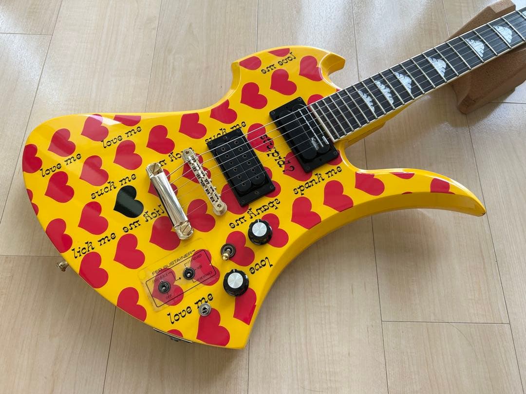 Burny MG-145S／イエローハート／FERNANDES／hideモデル