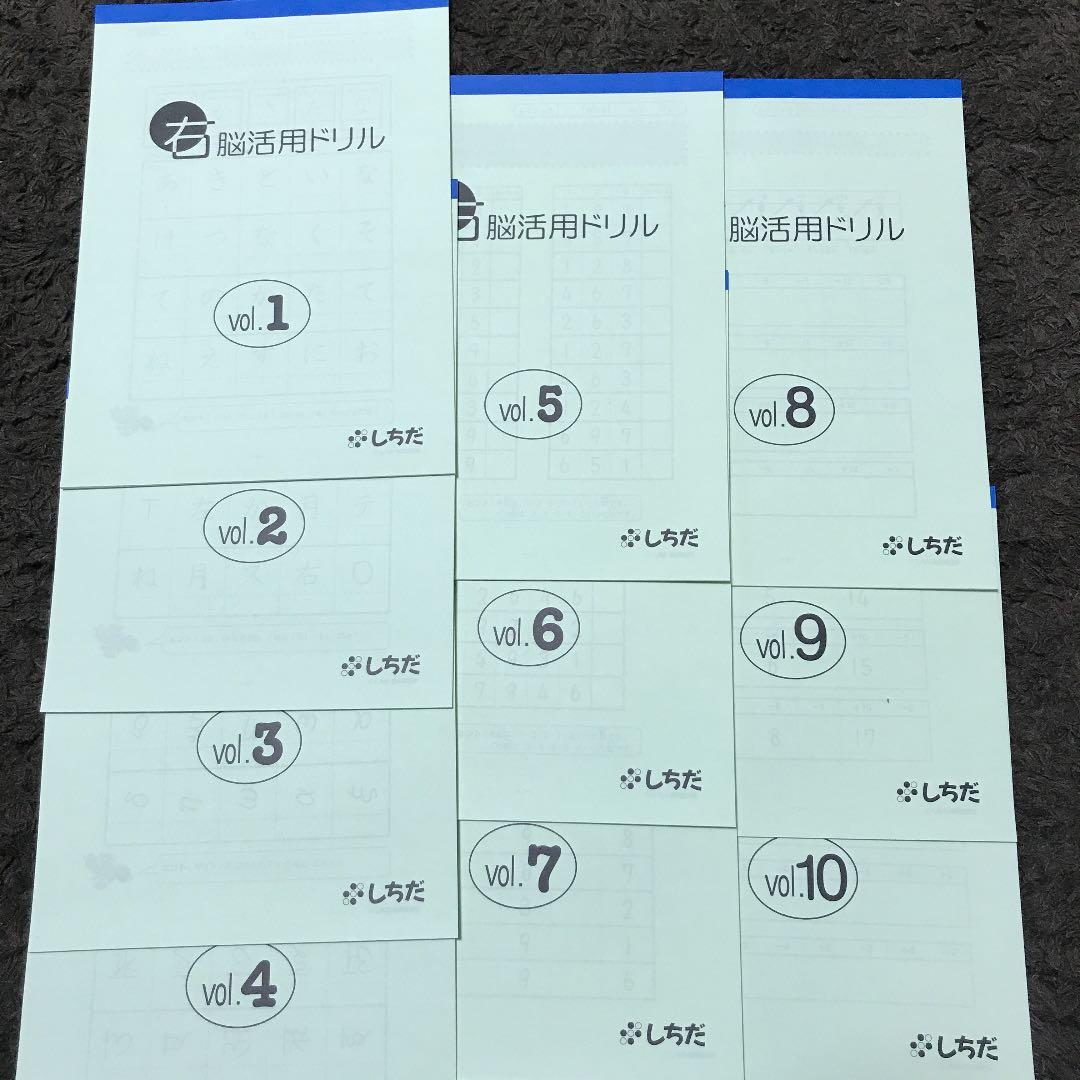 しちだ 小学生プリント  右脳Ⅱ