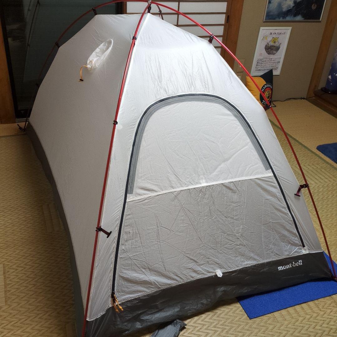 【美品】mont-bellステラリッジテント2 専用グランドシート付き