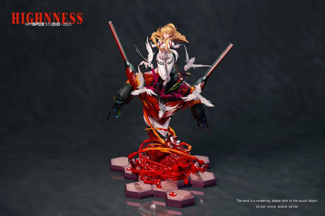 式波・アスカ・ラングレー　フィギュア　エヴァンゲリオン　ガレージキット