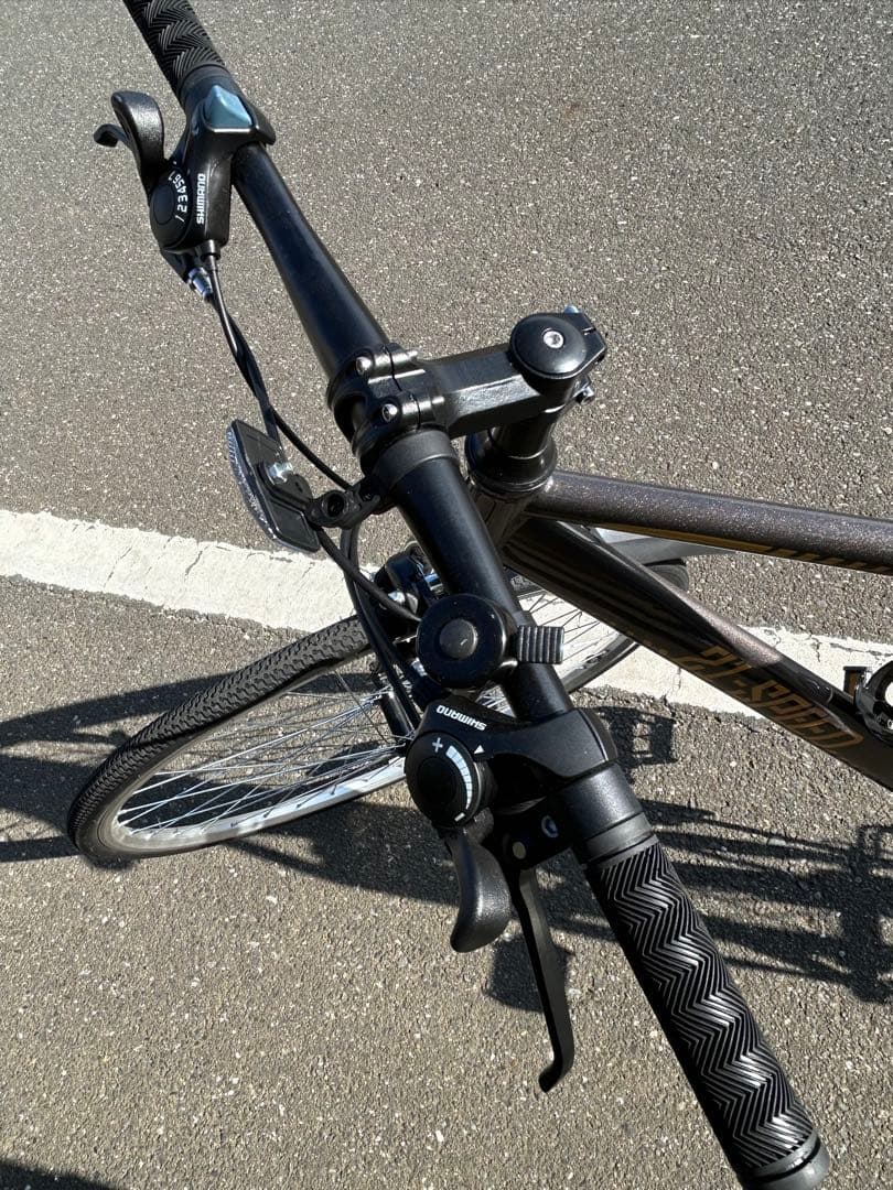 Mixiu クロスバイク シマノ製21段変速 自転車 新古品　値下げしました