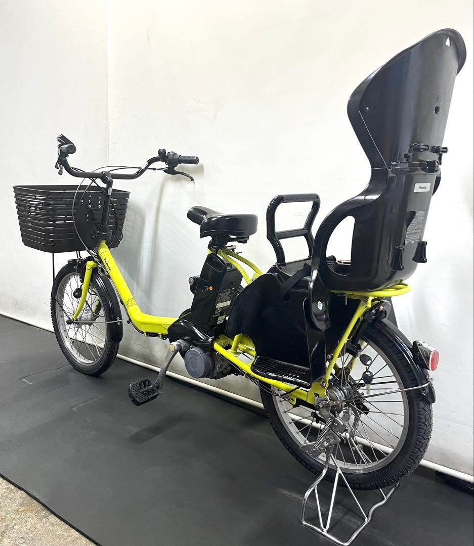 1年保証 送料無料　パナソニック　ギュット　20インチ　黄色　電動アシスト自転車