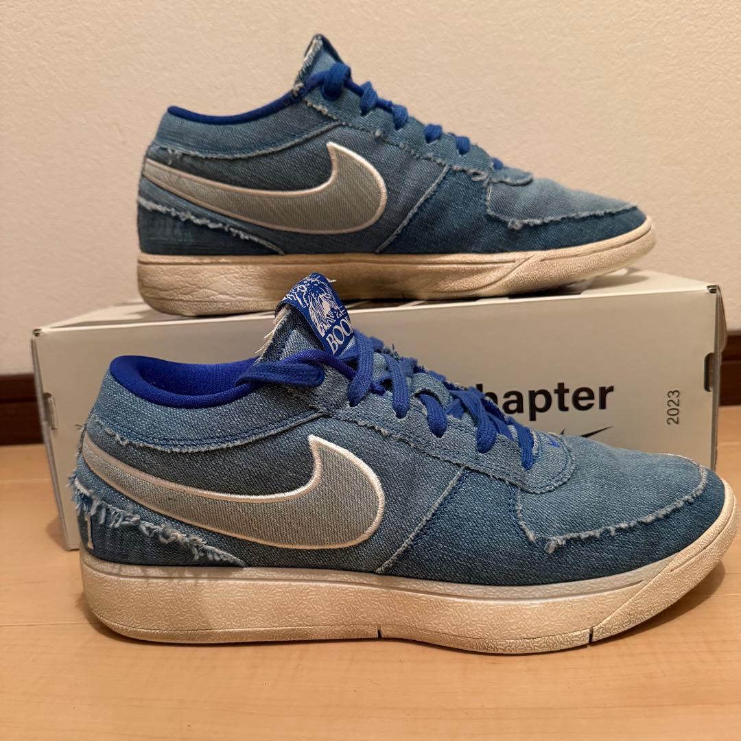 M*様 NIKE BOOK1 ブック1 Blue Blood デニム　27.5c