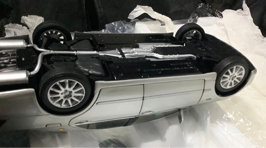 激レア　CROWN クラウン　ミニカー シルバー 1/18