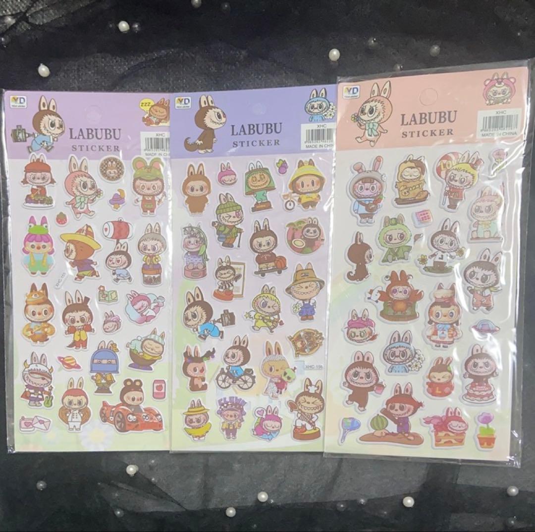 50枚セットシールシール立体シールセット 可愛いステッカー 3D 訳がありＢ品