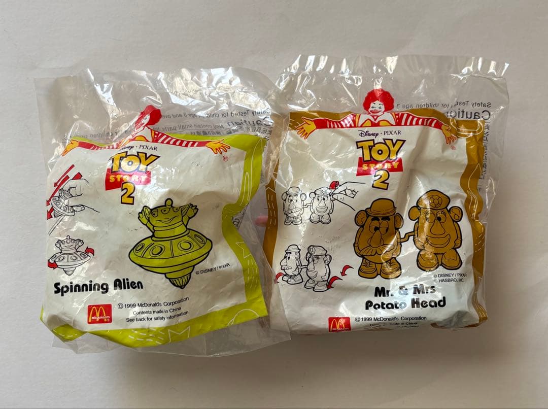 マクドナルド ハッピーセット トイストーリー2 8種 未開封