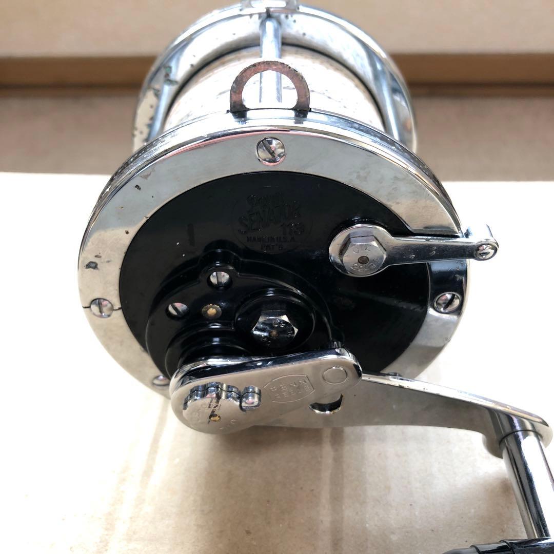 Penn ペン セネター 113 4/0 リール ドラグハンドル ジャンク品