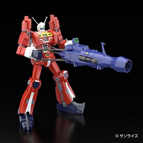 青島文化教材社 伝説巨神イデオン 全高約24cm 1/450スケール 色分け済*