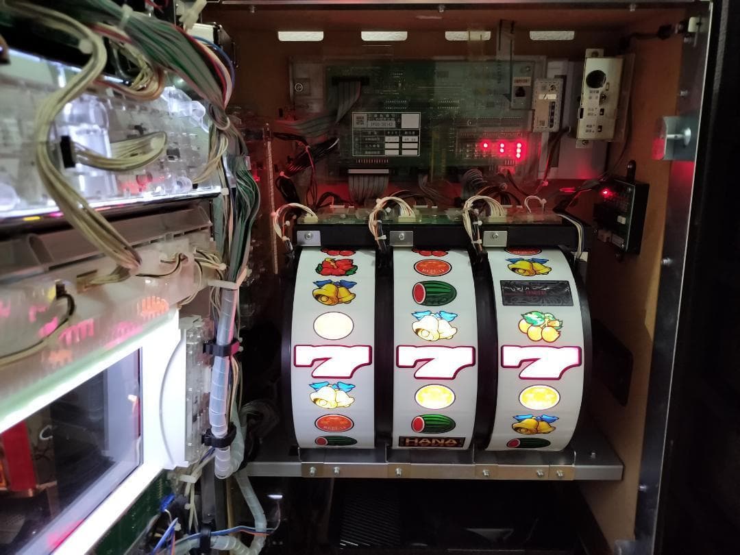 【パチスロ実機】パイオニア★ハナハナホウオウ‐30★オートプレイ付不要機付