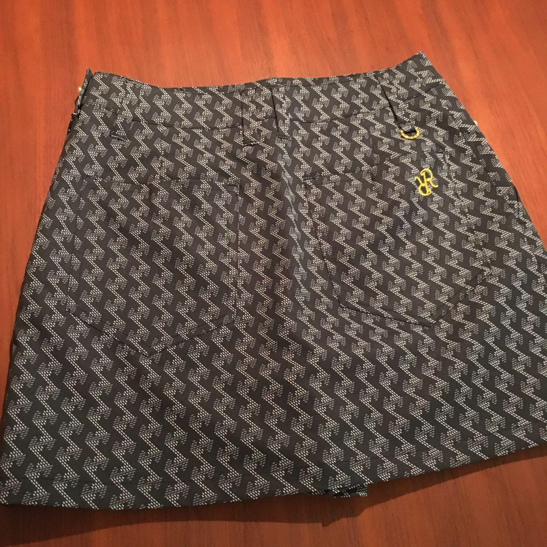 レザレクション　黒ラップスカート　XS