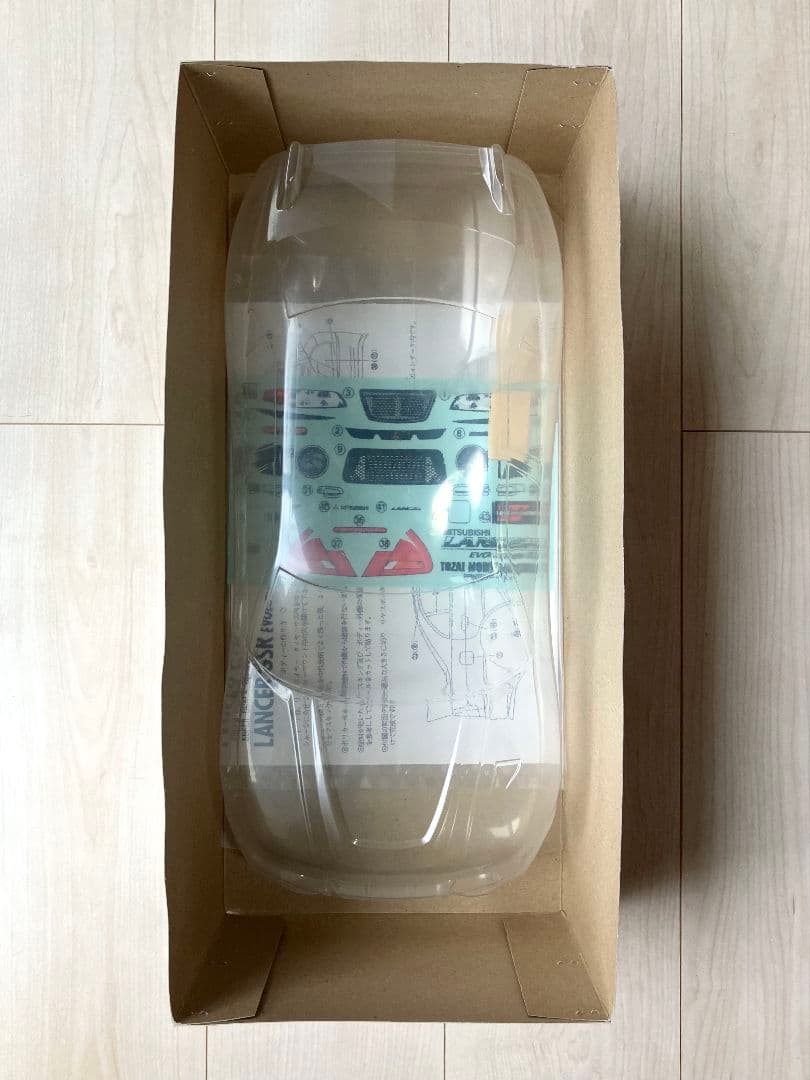 トーザイモデルファクトリー 1/10RC ランサーエボリューションIV ボディー