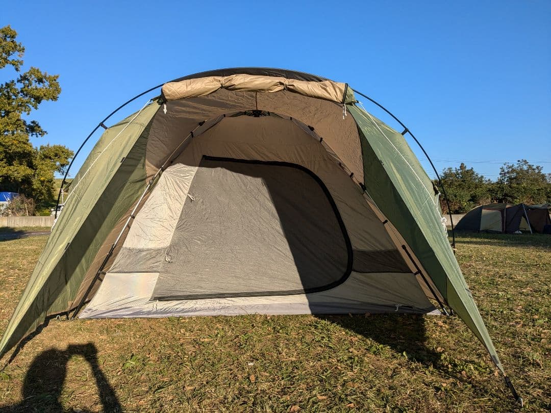 DOD　ザ・ワンタッチテント(L)　別売りグランドシート、MAT5付き