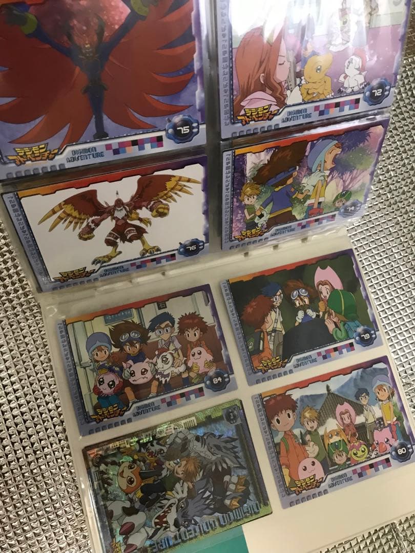 デジモンアドベンチャー　まとめ売り　トレカ　設定資料集