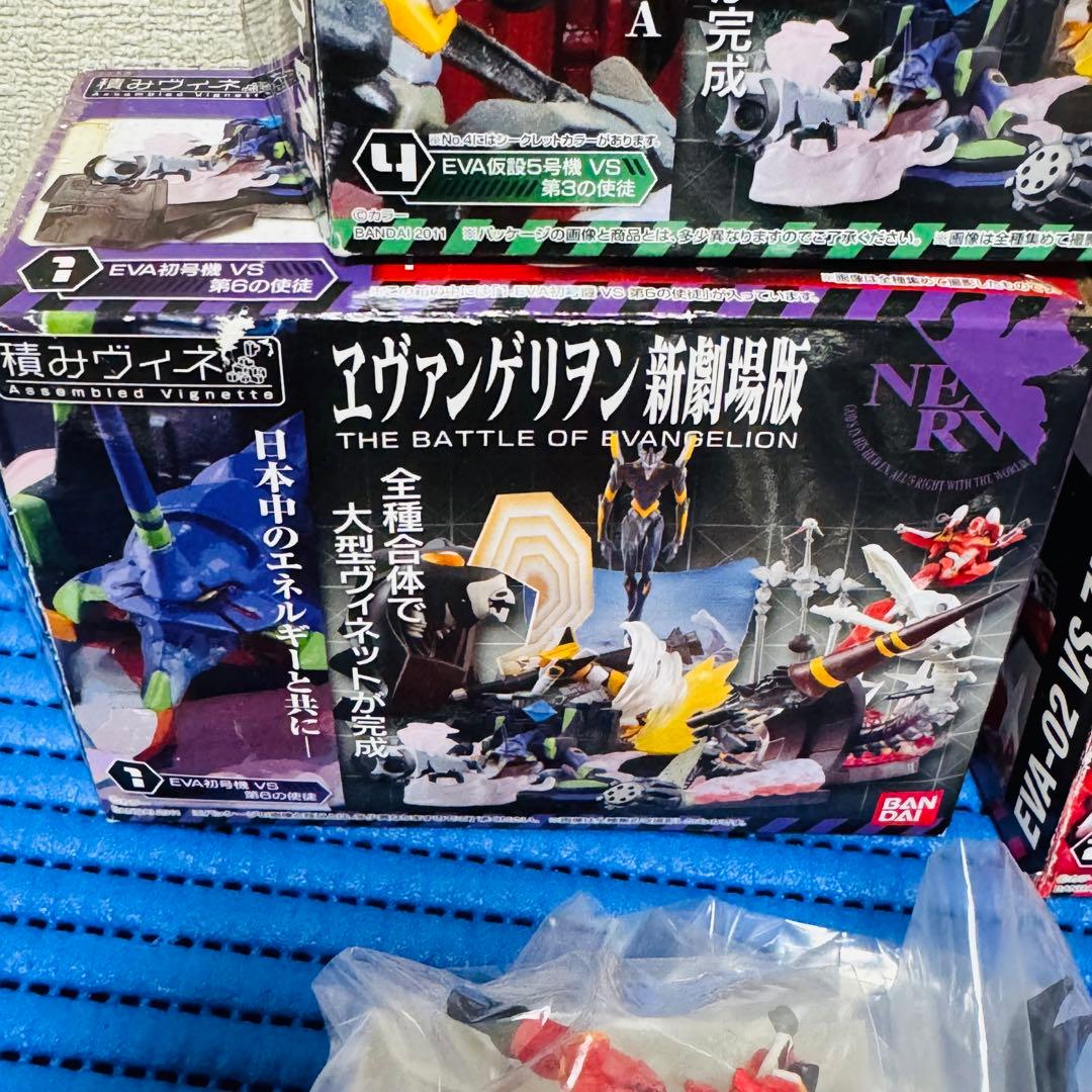 エヴァンゲリオン 新劇場版　積みヴィネ　全5種 セット c