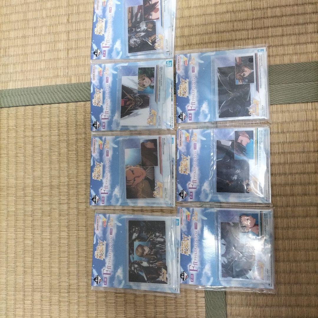 １番くじ　ガンダムW 　A、B賞　ヘッドマグネット、ポスター、アクスタ付き