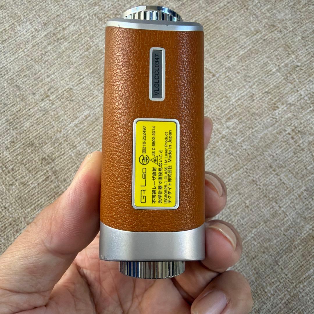 美品　Shot Navi Voice Laser GR Leo camel