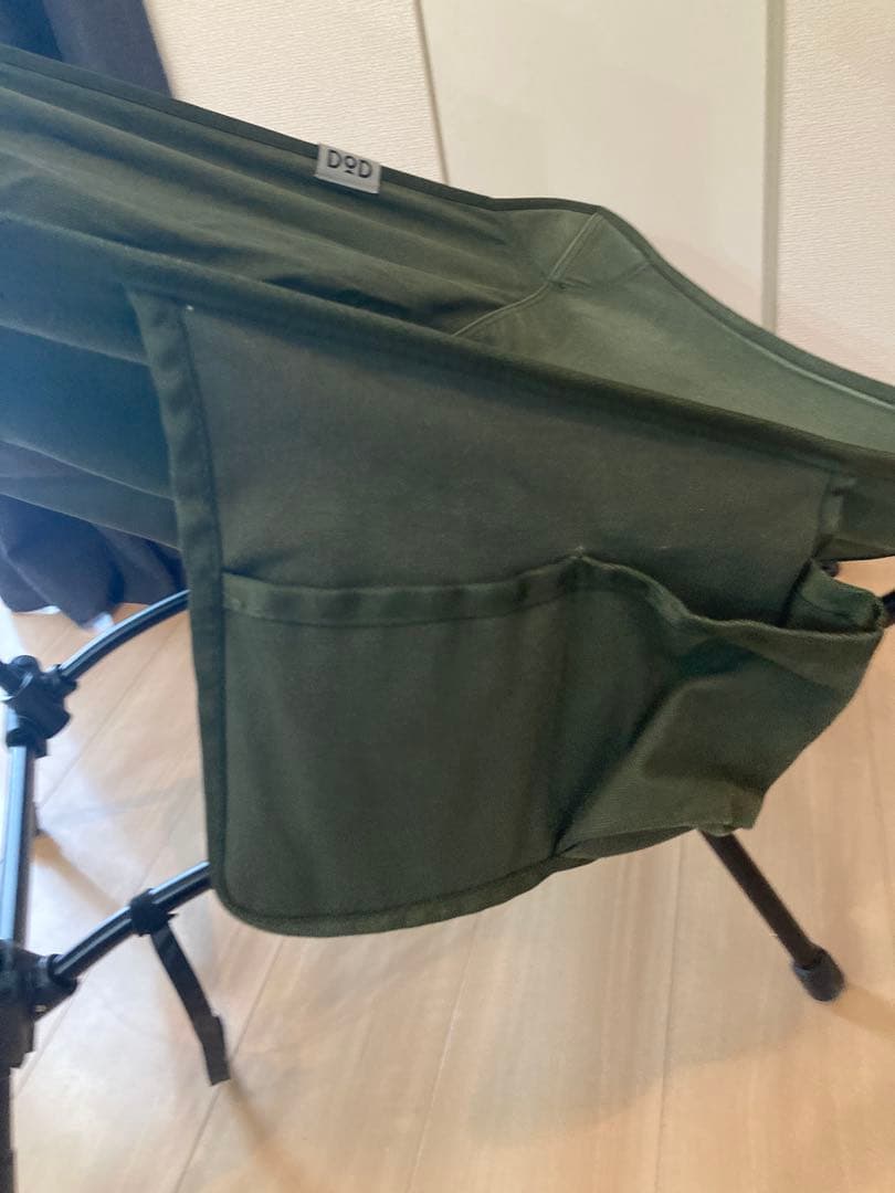 D.O.D ディーオーディー　ヤバイッス　カーキ　アウトドアチェア
