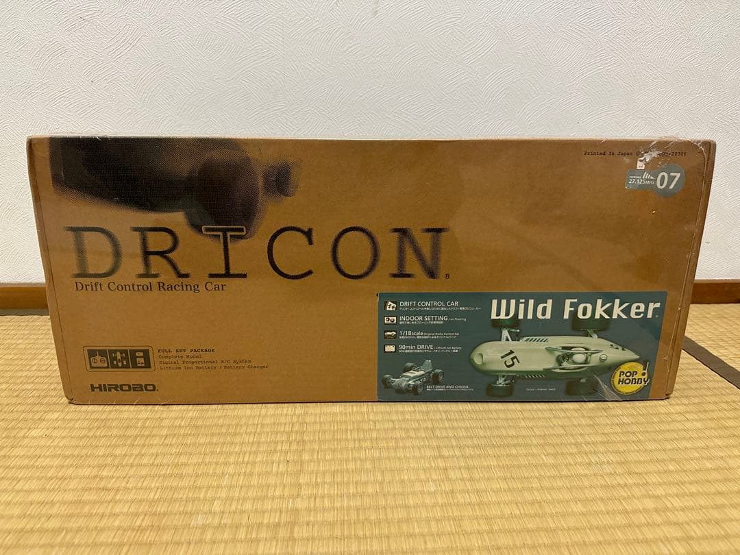 新品未組立未開封HIROBOヒロボー1/18scale ドリフト専用ラジコン