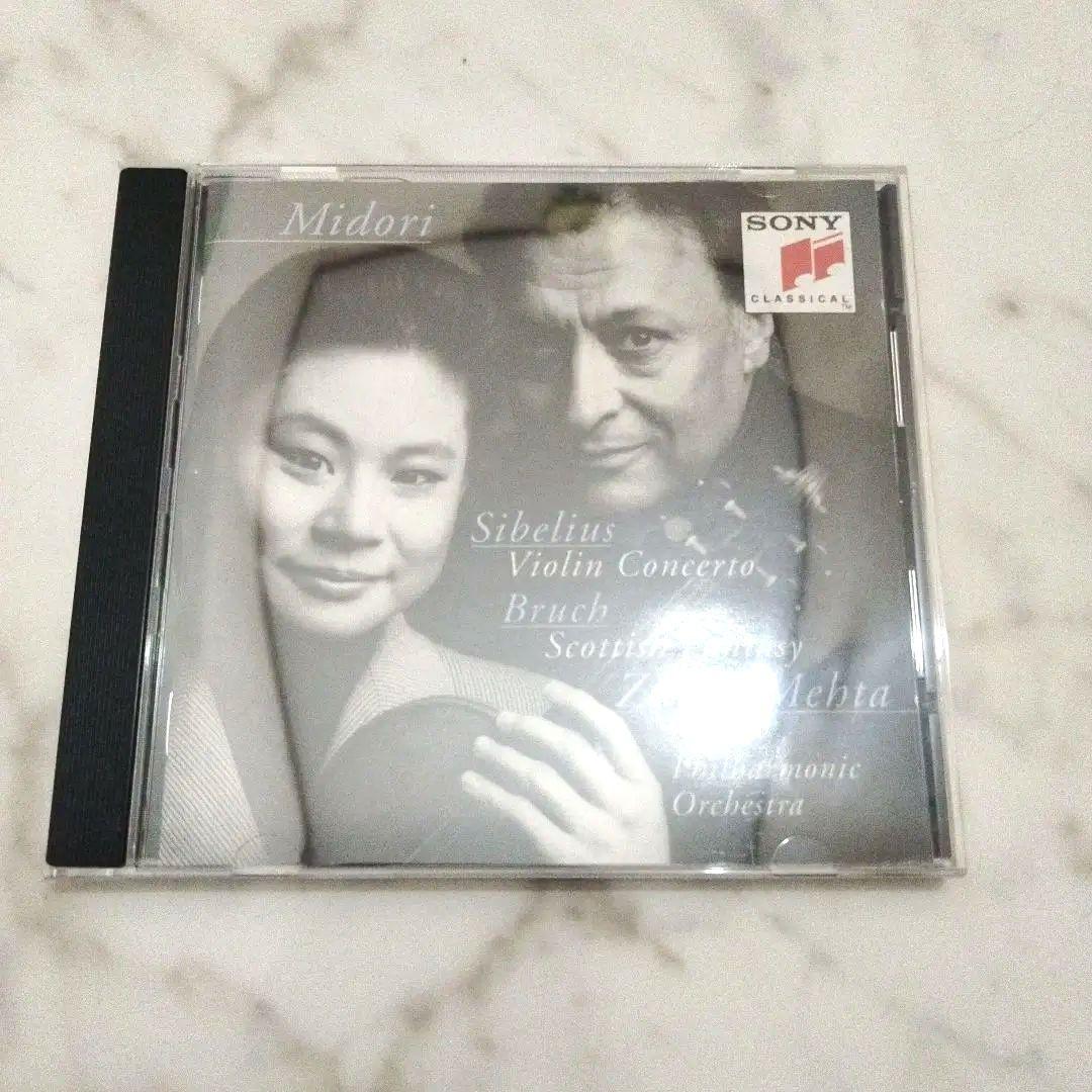 Midori X2 Paganini Sibelius 五嶋みどり CD