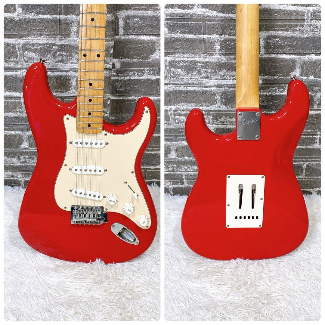 Squier ストラトキャスター　by fender スクワイア　エレキギター