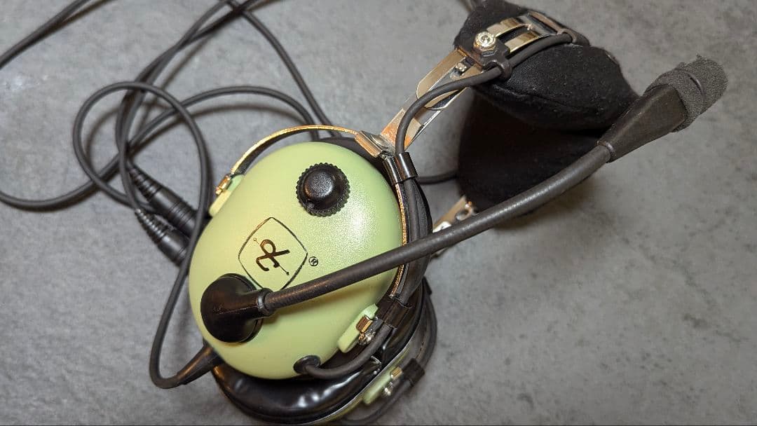 超美品 DAVID CLARK H10-13.4 航空機 ヘッドセット