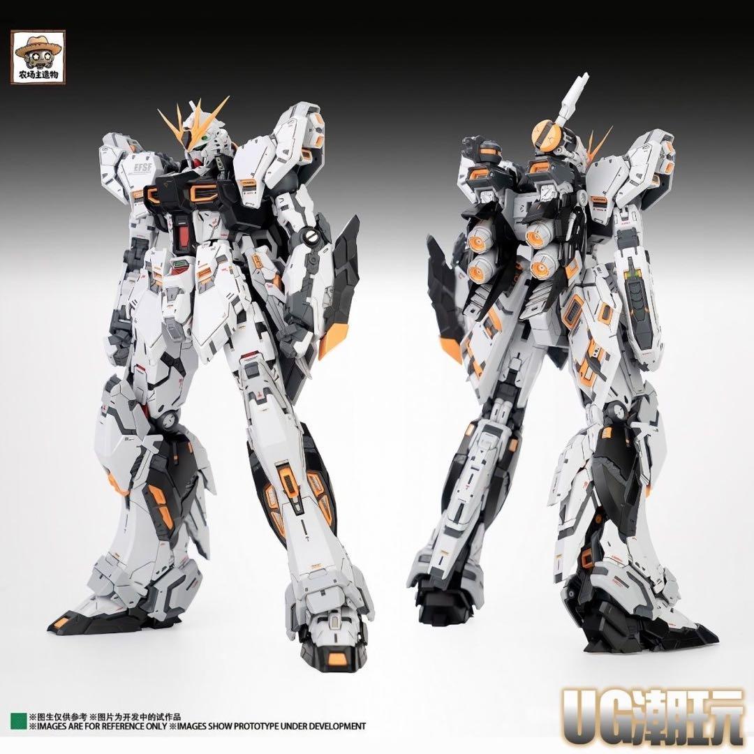 新品1/100 νガンダム ガレージキット造形　海外スタジオ正規品