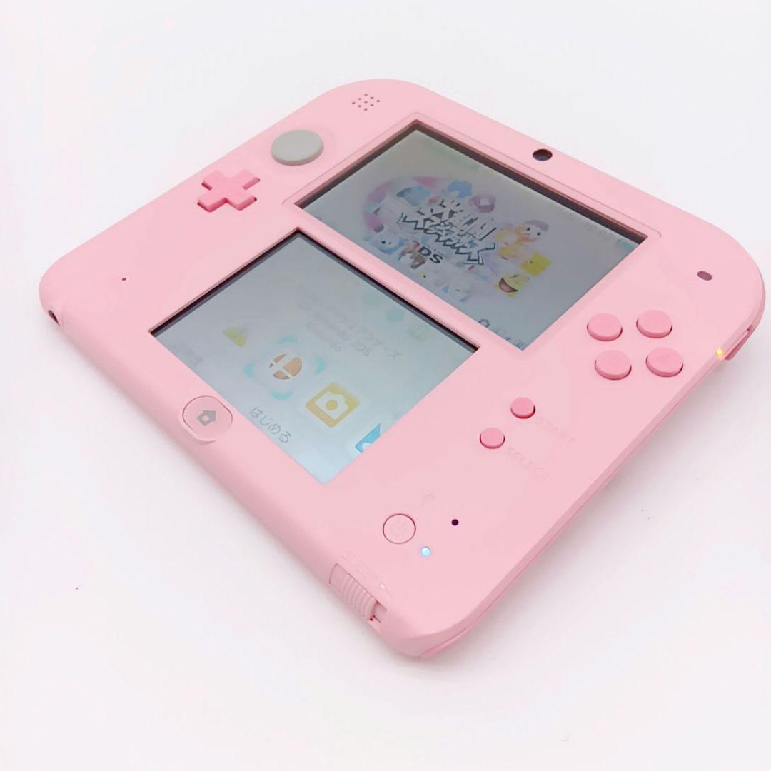 【生産終了品】Nintendo 2DS 本体 ピンク 動作確認済み 任天堂